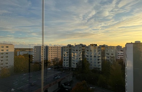 Koillinen District Apartamento | Pihlajisto 7th floor with view, free parking