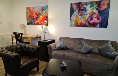 Madfeld Apartamento | Pilgrims "Hagrid" 2 SZ, Balkon, Küche, Bad, top Wifi