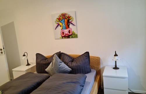 Madfeld Apartamento | Pilgrims "Hermine" Fewo mit 3 Schlafzimmern, Balkon, fast Internet