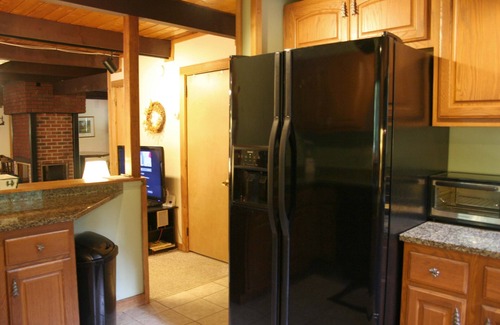 North Conway Casa | Pine Brook Lodge: mesa de billar, CA, sauna, chimenea, internet, bar, caminar a la ciudad