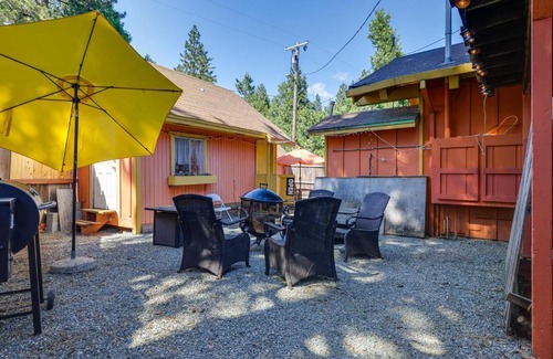 Cold Springs Casa | Pinecrest Dodge Ridge Cabin Shared Outdoor Space