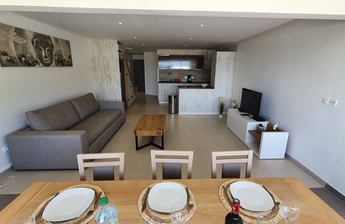 Cul de Sac Apartamento | Pinel Sublime apartment in residence SEA VIEW