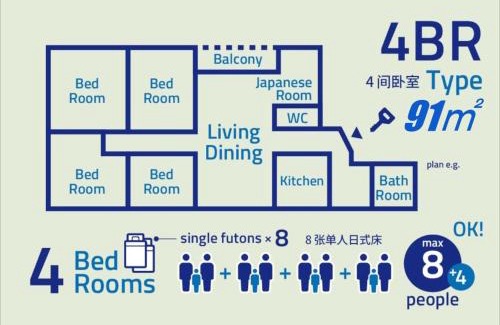 Chuo-ku Apartamento | PINN-S4E5