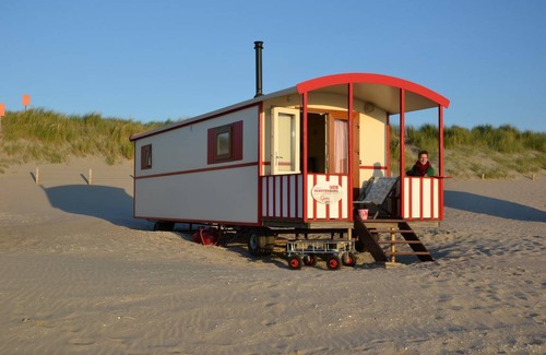 's-Gravenzande Complejo | Pipowagen op het strand HV