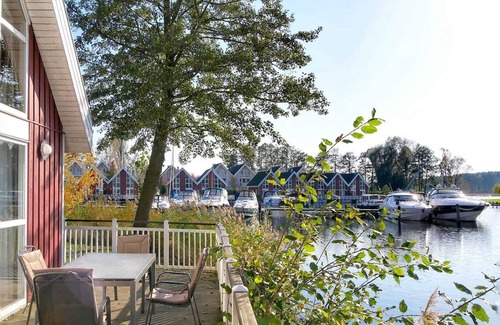 Wendisch Rietz Casa | Pirata con terraza de agua en el parque de vacaciones Scharmützelsee - Ferienpark Scharmützelsee