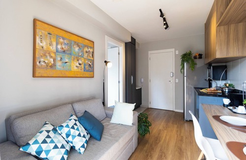 Pinheiros Apartamento | Piscina-AC-Academia-Brazilian Corner