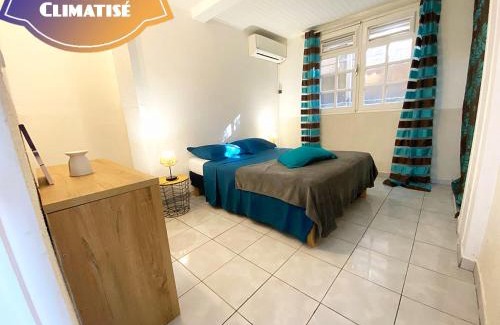 Trois-Ilets Apartamento | Piscine et Vue Mer - F2 Cosy - Anse à l'Âne, 3-Îlets - Plage 5 min