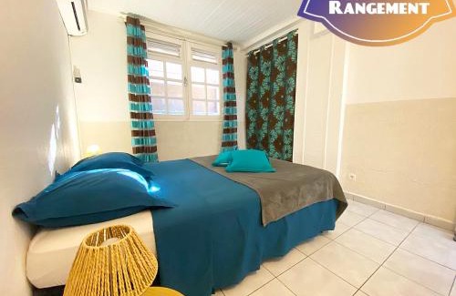 Trois-Ilets Apartamento | Piscine et Vue Mer - F2 Cosy - Anse à l'Âne, 3-Îlets - Plage 5 min