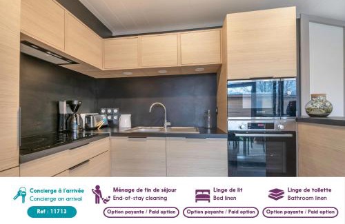 Guerande Chalet De Esquí | Piscine - Séjour à Guérande - 3 chambres