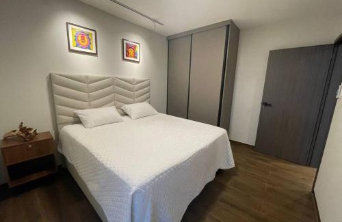 Santa Cruz Apartamento | Piso 19 con cama King Departamento 1 Dormitorio