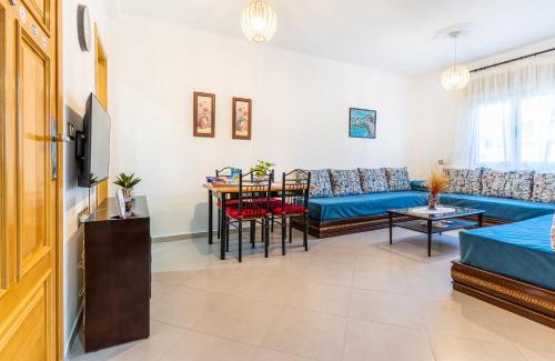 Martil Apartamento | Piso Moderno cerca del Mar, Fibra óptica y Aire Acondicionado