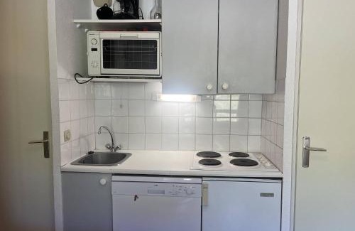 Plagne Soleil Apartamento | Plagne Soleil: Appartement 2 pièces avec balcon, accès direct pistes, centre proche commerces - FR-1-351-14
