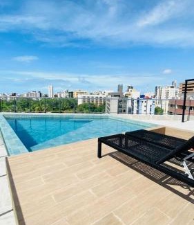 Joao Pessoa Apartamento | plat de luxo em frente ao oceano