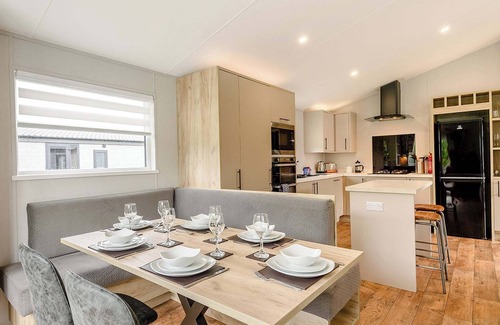Mablethorpe Chalet De Esquí | Platinum Lakeview Lodge Sleeps 6