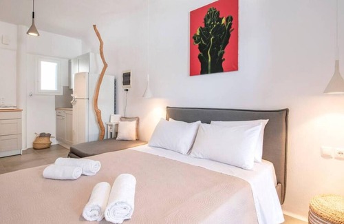 Platis Gialos Apartamento | Platis Gialos Studio Close to the Beach