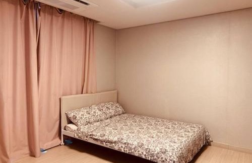 Beomil-dong Apartamento | Playground 7 - Kid Jungle Gym, Oceanview, Parking lot