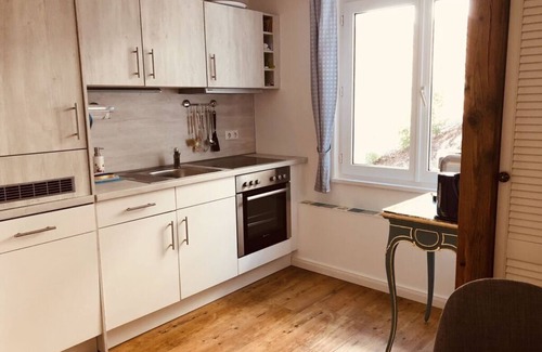 Unteruhldingen Apartamento | Agradable apartamento con terraza