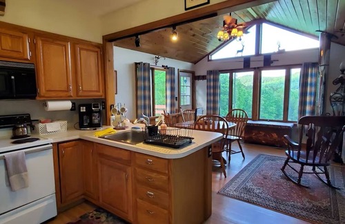 Roxbury Cabaña | "Pleasant Brook Cottage" near Roxbury Village - Woods, Streams, Wi-fi, sleeps 6
