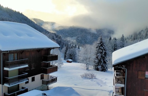 Hirmentaz Apartamento | Studio for 4 people Haute Savoie family resort Bellevaux Hirmentaz