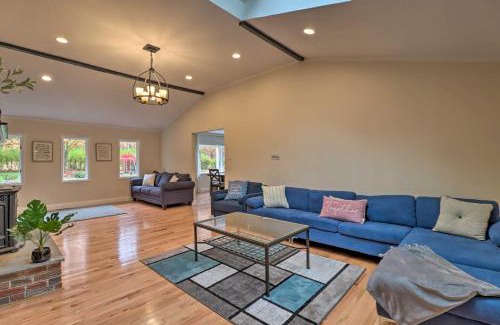 Stroudsburg Casa | Pocono Home with Hot Tub, Fireplace and Game Room!