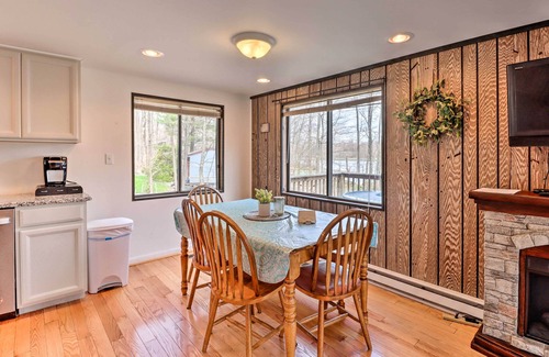 Locust Lake Village Cabaña | Pocono Lake Home w/ Fire Pit: Walk to Ski Hill!