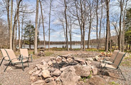 Locust Lake Village Casa | Pocono Lake Home with Fire Pit Walk to Ski Hill!
