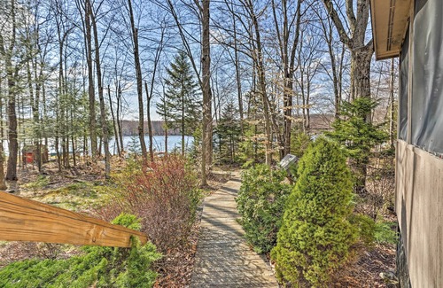 Locust Lake Village Cabaña | Pocono Lake Paradise w/ Private Beach & Dock!