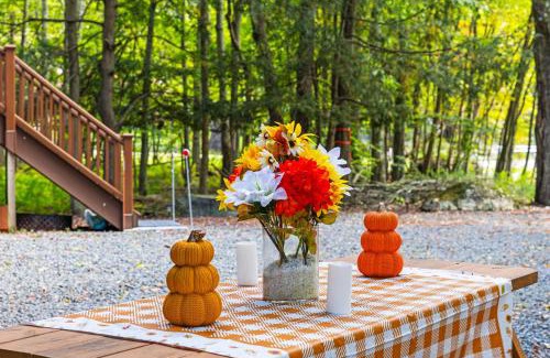 Lake Ariel Casa | Pocono's Resort - Fire Pit Jacuzzi Winter Sports Amenities