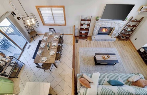 Pocono Summit Casa | Pocono Summit Lake House | Game Room | Fire Pit