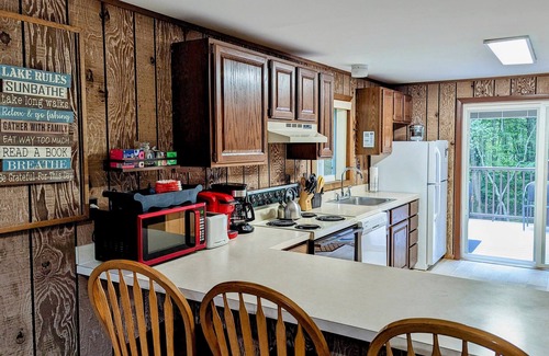 Pocono Lake Chalet De Esquí | Poconos Gateway: BBQ-Fireplace-Fishing-Hiking-Lake
