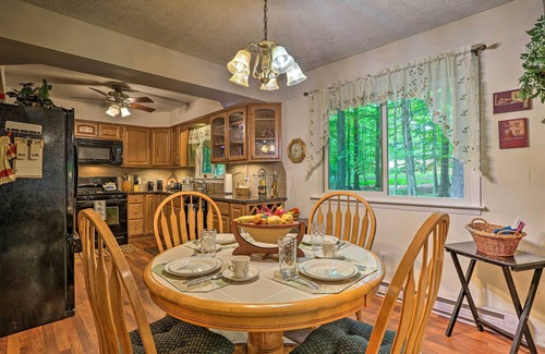 Locust Lake Village Casa | Poconos Home w/ Fire Pit, Walk to Locust Lake!