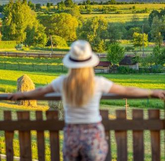 Mizerna Cabina | Pocztówka Z Mizernej, Drewniane domki z sielskim klimatem, Pieniny, Gorce, Jezioro Czorsztyńskie