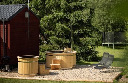Dolni Branna Casa | Pod Liščím kopcem 2+2 hot tube by Interhome