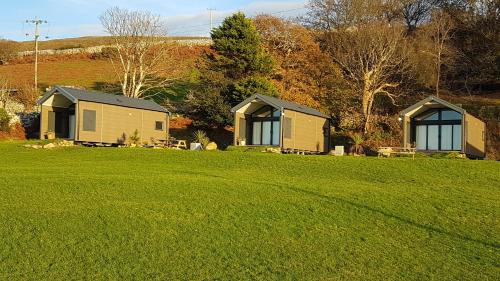 Llwyngwril Casa | POD2 Family Glamping with seaview & Wi-Fi
