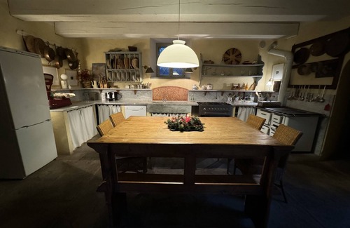 Pienza Casa | Podere Fontebernardi, authentic Tuscan farmhouse overlooking Pienza.