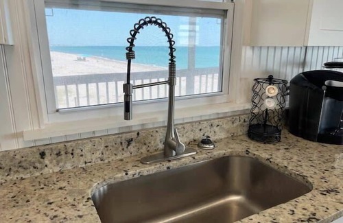Placida Casa | Point Break: Gulf-front getaway with spacious porches overlooking the beach!