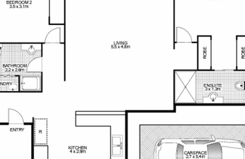 Teneriffe Apartamento | Point Peninsula! ~ 2Bed/2Bath/Car/Pool ~ Teneriffe