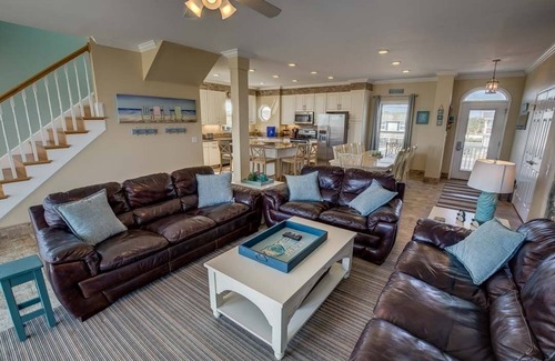 Sandbridge Casa | Pointe O'View | Frente al mar | Piscina privada, jacuzzi