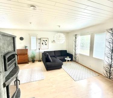 Sodankyla Apartamento | Polar Night Wooden House with Sauna
