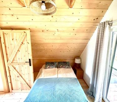 gmina Stary Brus Casa | Poleskie zacisze, domek czapla na wyłączność, kominek, balia,sauna