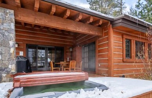 Tamarack Resort Cabaña | POMA Ascensor Acceso | Chimenea de piedra | Jacuzzi privado y patio