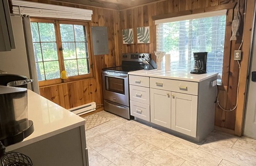 Interlochen Cabaña | PONTOON NOW INCLUDED!! Waterfront Duck Lake Cottage Interlochen, Traverse City!