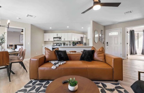 Townsite Casa | Pool, Spa, and Arcade at 4BR Elegant Vegas Home