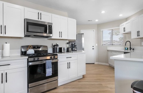 Townsite Casa | Pool, Spa, and Arcade at 4BR Elegant Vegas Home