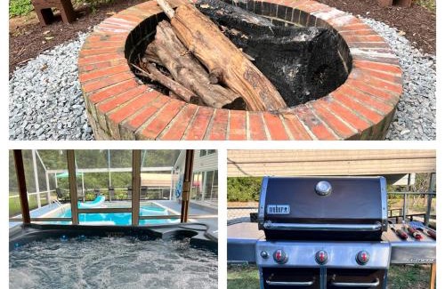 Tallahassee Casa | Poolhot Tub Sleeps 16 Game-filled
