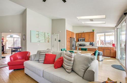 Rancho Del Oro Casa | Poolside Oasis with Game Room in Desert Hot Springs!