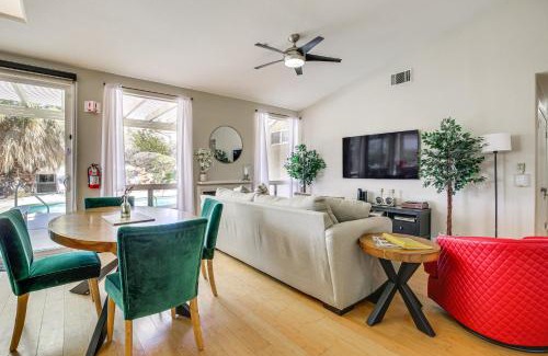 Rancho Del Oro Casa | Poolside Oasis with Game Room in Desert Hot Springs!