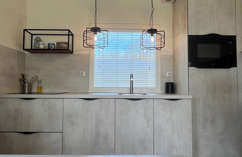 Nieuw-Haamstede Chalet De Esquí | Populierenlaan 13 Bungalow en un lugar de vacaciones con hermosas vistas