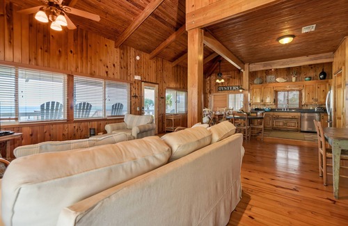 Treasure Beach Village Casa | Porpoise in Mind; 3 BR SGI Home- Sleeps 12, Beachfront, Pet Friendly!