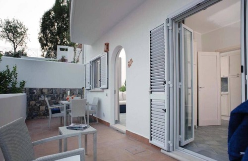 Villammare Apartamento | Porpora - Apartment with sea view located inside the Residence le Ruve Bianche with swimming pool and private beach